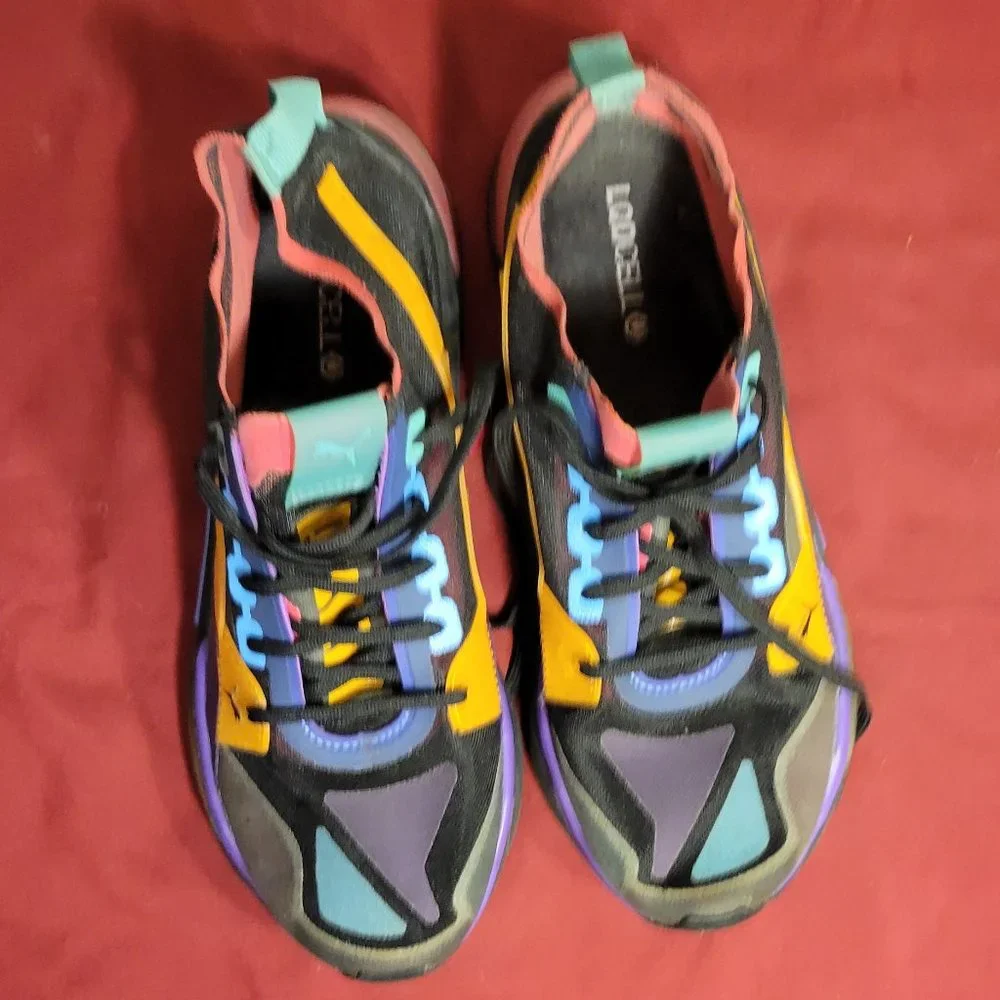 Puma LQDCELL Optic Sheer 'Black Rose Turquoise'  Size  7.5 - Picture 12 of 16